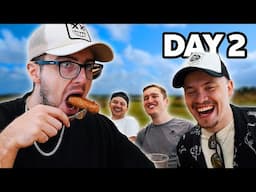 SMASHING BALLS & EATING SAUSAGE! - The Cornwall Trip 2024! (Day 2)