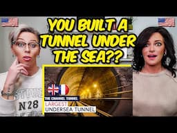 American Couple Reacts: The Channel Tunnel! England To France! FIRST TIME EVER REACTION!