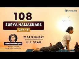 Surya Namaskar Challenge | Day 5 by Kashish Makhijani