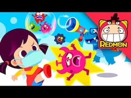 Cold song | Good habits song | Nursery Rhymes | REDMON