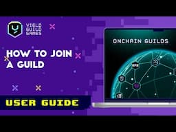 How to join an Onchain Guild with YGG?