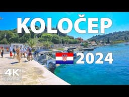 Kolocep, Croatia Walking Tour ☀️ Elaphiti Islands (4K Ultra HD) – With Captions