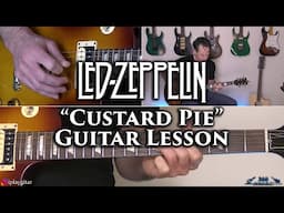 Led Zeppelin - Custard Pie Guitar Lesson