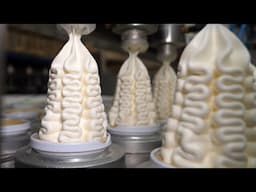 This is how it's made! Sweet Korean ice cream!