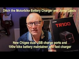 Chigee TR100 Review - ditch the motorbike charger and the jump leads!