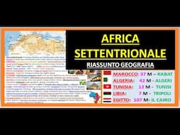 AFRICA SETTENTRIONALE (GEOGRAFIA)