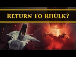 Destiny 2 Lore - Returning to Rhulk's Pyramid! Sundered Doctrine Heresy Dungeon Speculation!