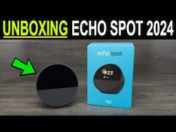 Unboxing Echo Spot 2024 Black