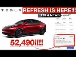 BREAKING: Tesla Model Y Juniper Refresh Launched In North America!!! Plus Hack For A Discount!!!