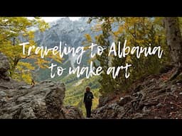 Traveling to Albania to make art || Toyobo printing