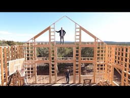 27-inch LOGS And The WINDOW Wall Nears Completion!