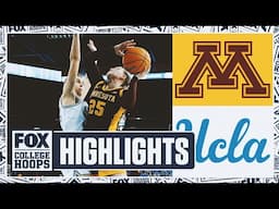 Minnesota Golden Gophers vs. No. 1 UCLA Bruins Highlights | FOX College Women's Hoops