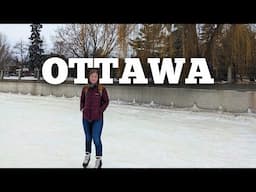 ottawa, canada vlog (sonder hotel, canadian tire, skating on the rideau canal)