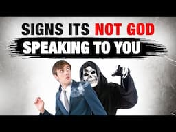 Signs It's Not God Speaking To You | Christian Motivation