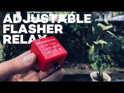 FULLY ADJUSTABLE FLASHER RELAY FOR HAZARD LIGHTS!