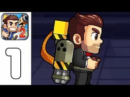 Jetpack Joyride 2 (Halfbrick Studios) - Gameplay Walkthrough Part 1 - Tutorial iOS