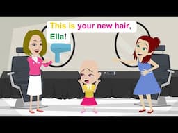 Ella's mother is a hairdresser - Comedy Animated Story - Ella English