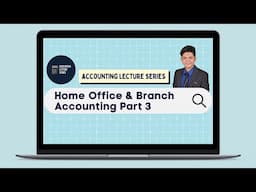 Home Office and Branch Accounting Part 3 (Interbranch Transactions and Combined Income Statement)