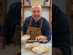 Let's turn this dough into magic! 🙌 Homemade ciabatta, absolutely delicious and crunchy!