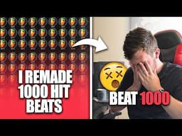 I Remade The Beat From 1,000 HIT Songs And It Almost Killed Me