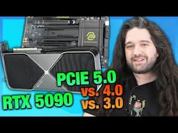 NVIDIA RTX 5090 PCIe 5.0 vs. 4.0 vs. 3.0 x16 Scaling Benchmarks