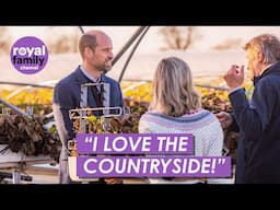 Prince William Shares His Love of Countryside on Farm Visit