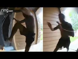 2 Hours Of MOST DISTURBING Moments Caught On Doorbell Camera Vol. 2