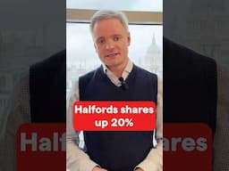 HALFORDS STOCK EXPLODED 20% TODAY 📈