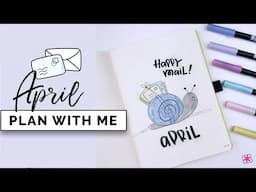 Plan with me || April 2019 Bullet Journal Setup