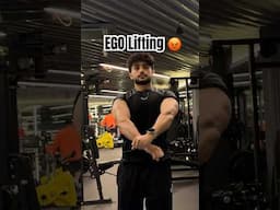 Stop 🛑 EGO Lifting #fitness #shorts