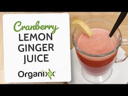 Cranberry Lemon Ginger Juice