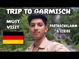 Garmisch Partenkirchen & Eibsee Vlog || Day Trip From Munich || GERMANY TRAVEL VLOG || HarryInEurope