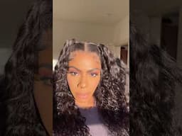 22 INCH DEEP WAVE HD LACE FRONT WIG! WET & GO! GLUELESS INSTALL