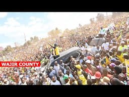 LIVE: PRESIDENT RUTO ROARS IN WAJIR COUNTY AFTER GACHAGUA'S EXPOSE!🔥🔥