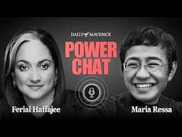 Power Chat – Ferial Haffajee & Maria Ressa on the Broligarchy, tech titans and authoritarianism