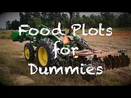 Food Plots with John Deere 5075e