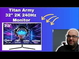 Your GPU NEEDS a 240Hz Monitor like This Titan Army C32C1S