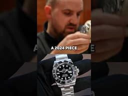 Getting his first luxury watch: A Rolex Submariner