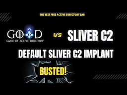 03 Purple Team Cyber Range with NHA-GOAD | Busted! Default Sliver VS Default Elastic SIEM