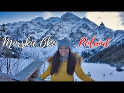 We visited MORSKIE OKO POLAND! | Winter 2022