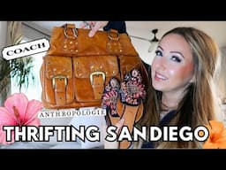 SAN DIEGO THIRFT SHOPPING | LETS THRIFT ON MY VACATION