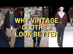 Why Vintage Clothes Look Better, Some Favorite Trends and Car Updates