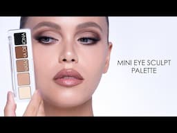 Sculpted, Everyday & Smokey Eyes ft. MINI EYE SCULPT EYESHADOW PALETTE | Natasha Denona Makeup