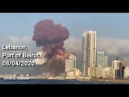 Beirut Port Explosion  (Short Compilation)