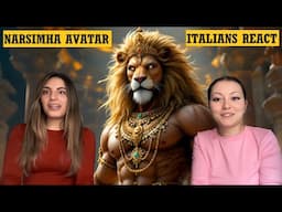 Italian Girls React To Narasimha Avatar Of Lord Vishnu