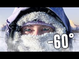 -60°F Winter Camping in a Van | Extreme Winter Survival