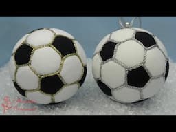 Voetbal  / Soccerball / Fußball ornament.