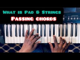 Which of This do you Like to use … ” PAD “ or  STRINGS … + Perfect PASSING CHORDS