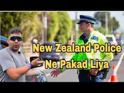 New Zealand  Po1ice  Caught Me on the Road 🚔 | Cycle Baba Adventure