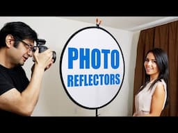 Photography Reflectors:  How to use a reflector for portraits